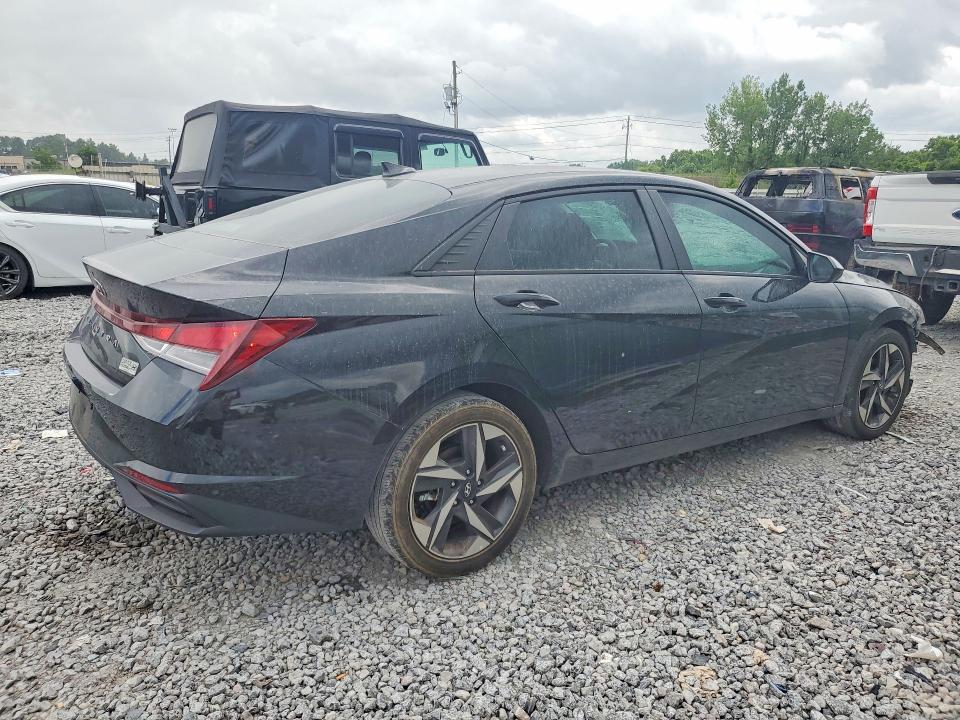 2023 Hyundai Elantra VIN KMHLS4AG4PU549886 COPART salvage auction — FRONT END, AL - CERT OF TITLE-SALVAGE TITLE (P), sold $250 on 2026-07-28 (photo 3)