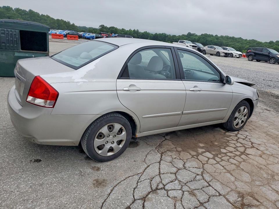 2008 Kia Spectra VIN KNAFE121485547033 COPART salvage auction — FRONT END, PA - CERTIFICATE OF SALVAGE, sold $150 on 2026-07-23 (photo 3)