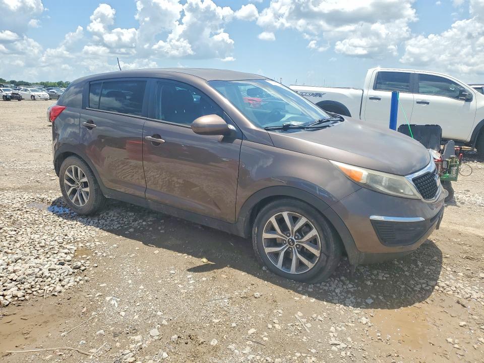 2015 Kia Sportage VIN KNDPB3AC6F7726769 COPART salvage auction — FRONT END, Tx - Salvage Vehicle Title, sold $1,450 on 2026-07-30 (photo 4)