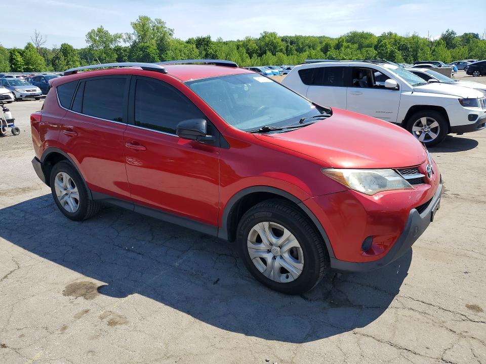 2015 Toyota Rav 4 VIN JTMBFREV3FJ032783 COPART salvage auction — REAR END, Ny - Mv-907A Salvage Certificate, sold $400 on 2026-07-30 (photo 4)