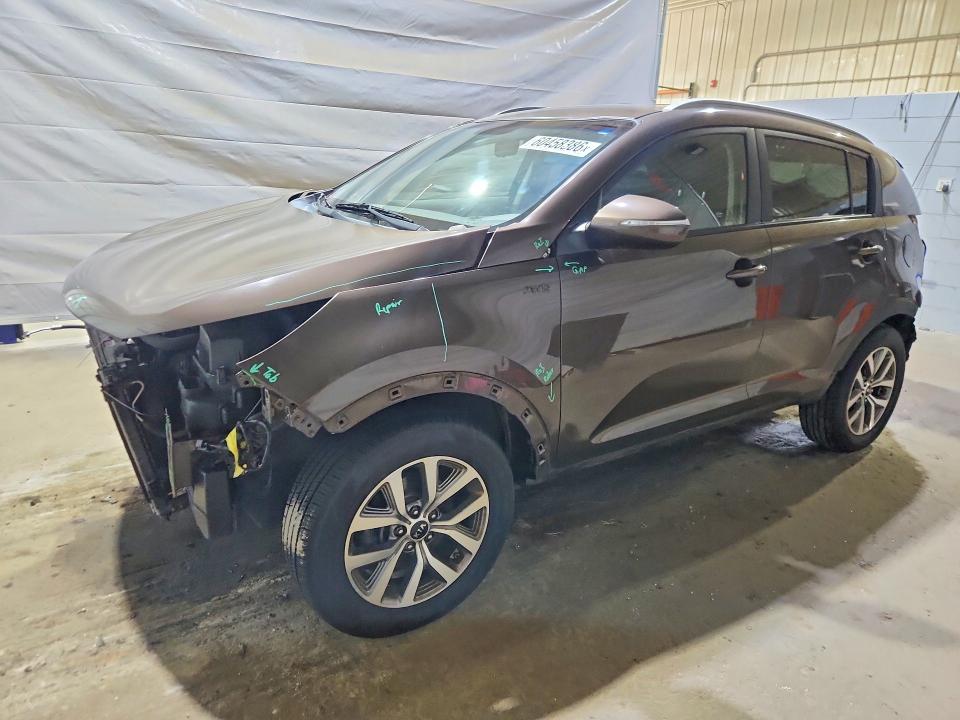 2015 Kia Sportage VIN KNDPBCAC7F7726456 COPART salvage auction — FRONT END, MA - CERT OF TITLE-RECONSTRCTD COLL, sold $2,350 on 2026-07-24 (photo 1)