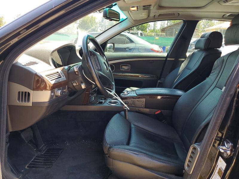 2007 BMW 7er VIN WBAHL83517DT10254 COPART salvage auction — NORMAL WEAR, Co - Dis/Dlr/Exp Only Clean Title, sold $375 on 2026-07-28 (photo 7)