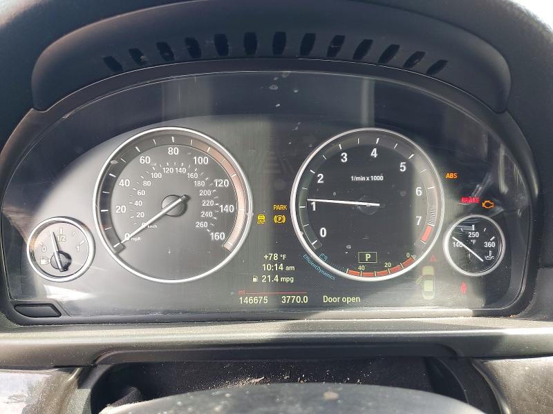 2014 BMW 5er VIN WBA5A7C5XED219435 COPART salvage auction — SIDE, Oh - Certificate Of Title, sold $2,000 on 2026-07-29 (photo 9)