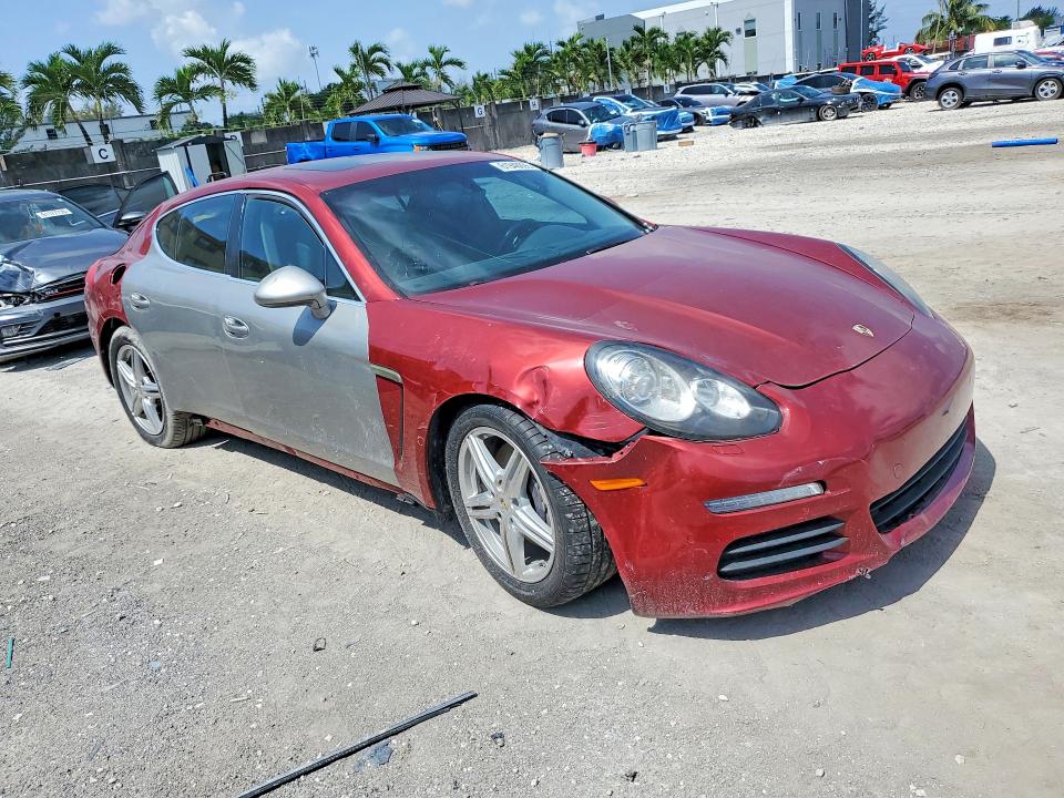 2015 Porsche Panamera VIN WP0AA2A73FL000977 COPART salvage auction — FRONT END, Fl - Cert Of Title Slvg Rebuildable, sold $250 on 2026-07-31 (photo 4)
