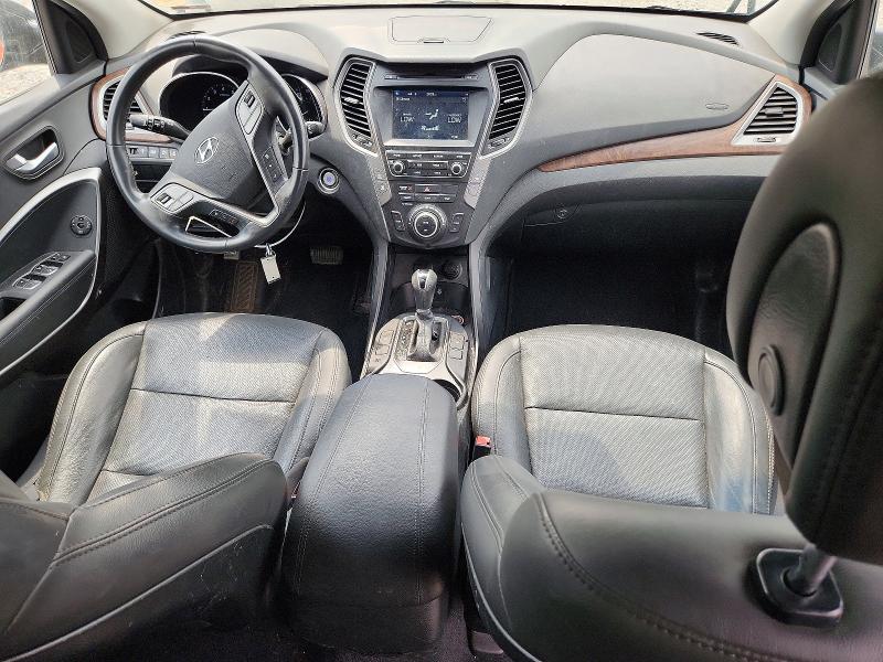2018 Hyundai Santa fe VIN 5XYZUDLA0JG548650 COPART salvage auction — FRONT END, Co - Public - Salvage Title, sold $4,800 on 2026-07-14 (photo 8)