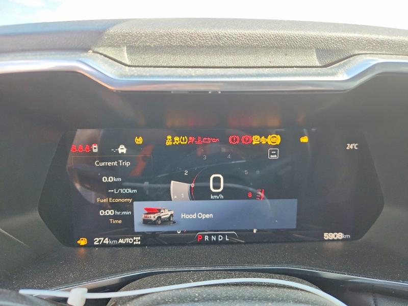 2025 Gmc Canyon VIN 1GTP2BEK3S1235097 COPART salvage auction — FRONT END, Ab - Bos - Salvage, sold $3,150 on 2026-08-20 (photo 9)