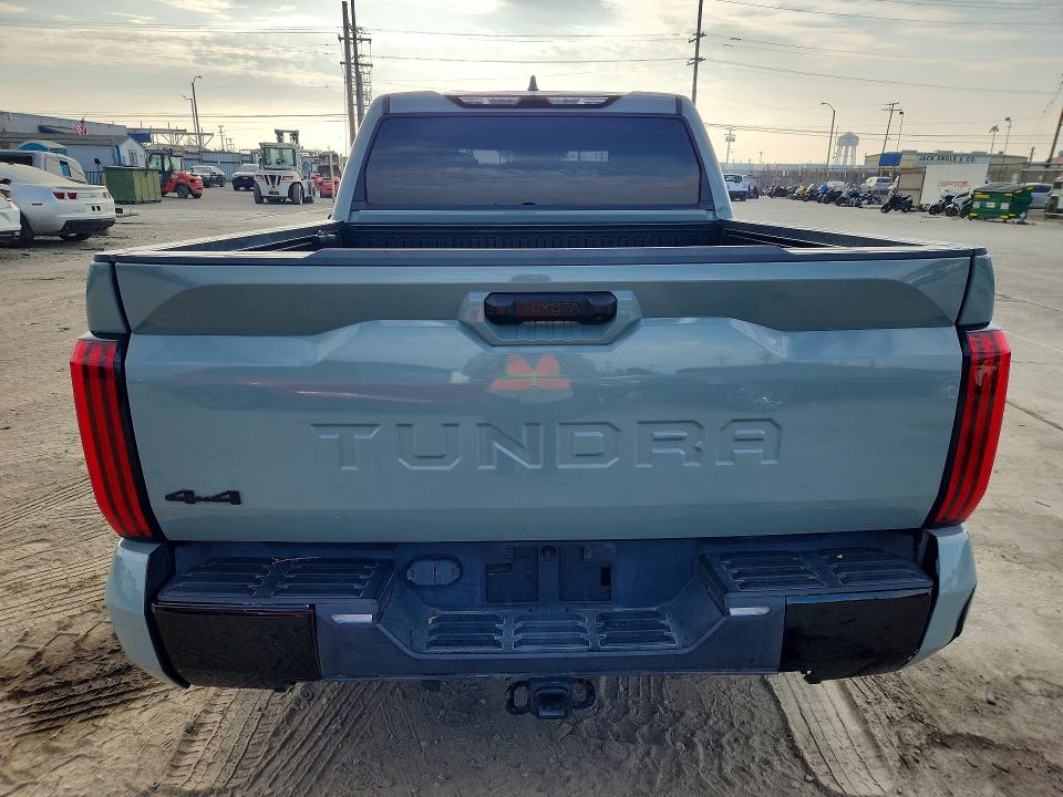 2022 Toyota Tundra VIN 5TFLA5DB5NX035523 COPART salvage auction — FRONT END, Ca - Salvage Certificate, sold $16,300 on 2026-07-20 (photo 6)