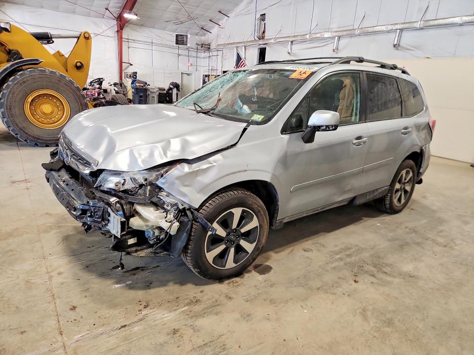 2017 Subaru Forester VIN JF2SJAGC9HH499293 COPART salvage auction — ROLLOVER, Vt - Cert Of Title-Salvage Vehicle, sold $175 on 2026-07-27 (photo 1)