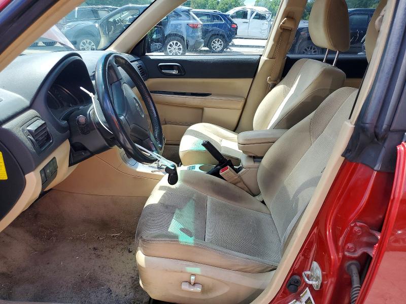 2008 Subaru Forester VIN JF1SG65668H724668 COPART salvage auction — FRONT END, PA - CERTIFICATE OF SALVAGE, sold $475 on 2026-07-16 (photo 7)