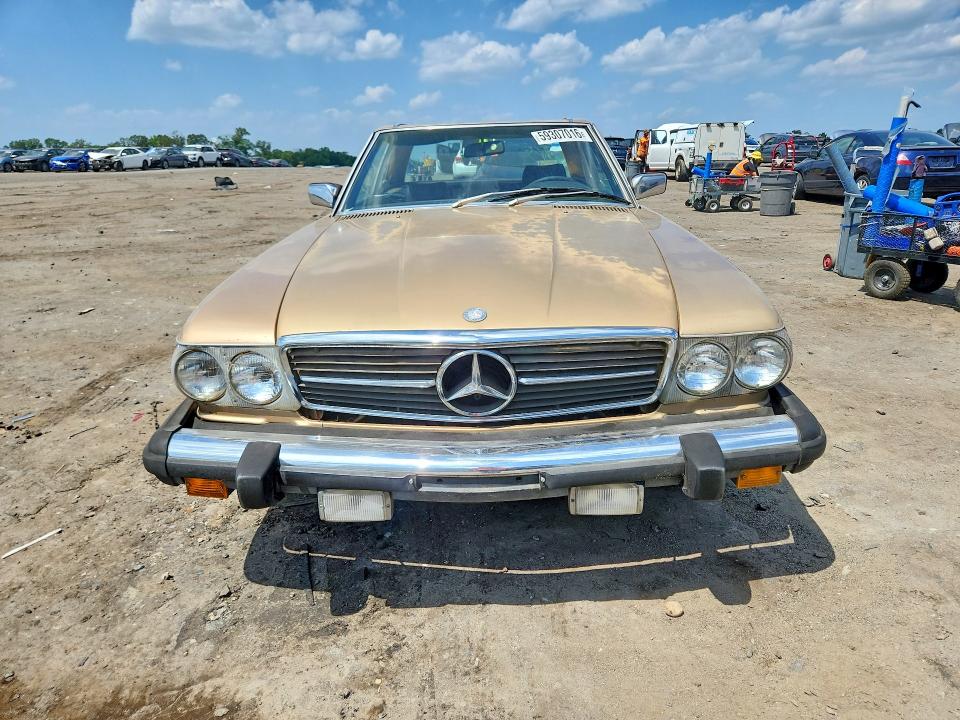 1981 Mercedes-benz 380 VIN WDBBA45AXBB006523 COPART salvage auction — SIDE, Va - Certificate Of Title, sold $1,050 on 2026-07-08 (photo 5)