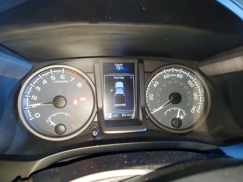 2019 Toyota Tacoma VIN 3TMCZ5AN0KM214254 COPART salvage auction — REAR END, Ca - Salvage Certificate, sold $225 on 2026-07-27 (photo 9)