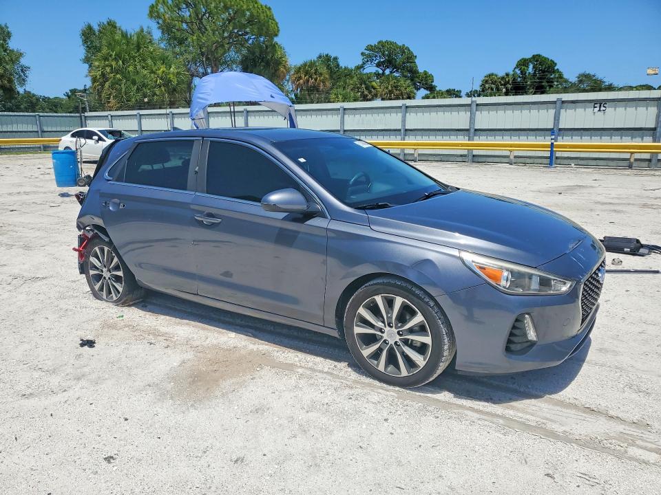 2018 Hyundai Elantra VIN KMHH35LE4JU014682 COPART salvage auction — REAR END, Salvage Title, sold $1,100 on 2026-07-29 (photo 4)