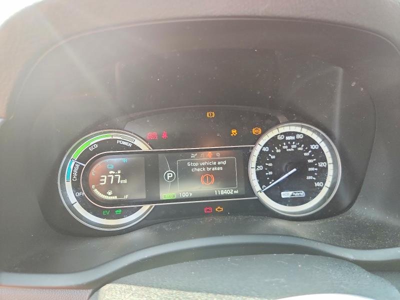 2017 Kia Niro VIN KNDCB3LC9H5050005 COPART salvage auction — NORMAL WEAR, AL - CERTIFICATE OF TITLE (P), sold $2,350 on 2026-07-31 (photo 9)