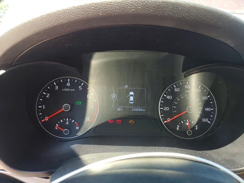 2016 Kia Optima VIN 5XXGT4L34GG107340 COPART salvage auction — FRONT END, Mo - Certificate Of Title, sold $750 on 2026-07-24 (photo 9)