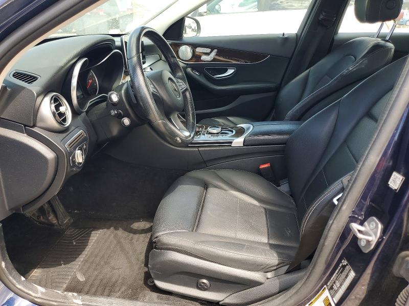 2017 Mercedes-benz C-klasse VIN 55SWF4KB4HU186913 COPART salvage auction — FRONT END, Ut - Salvage Certificate, sold $5,100 on 2026-08-28 (photo 7)