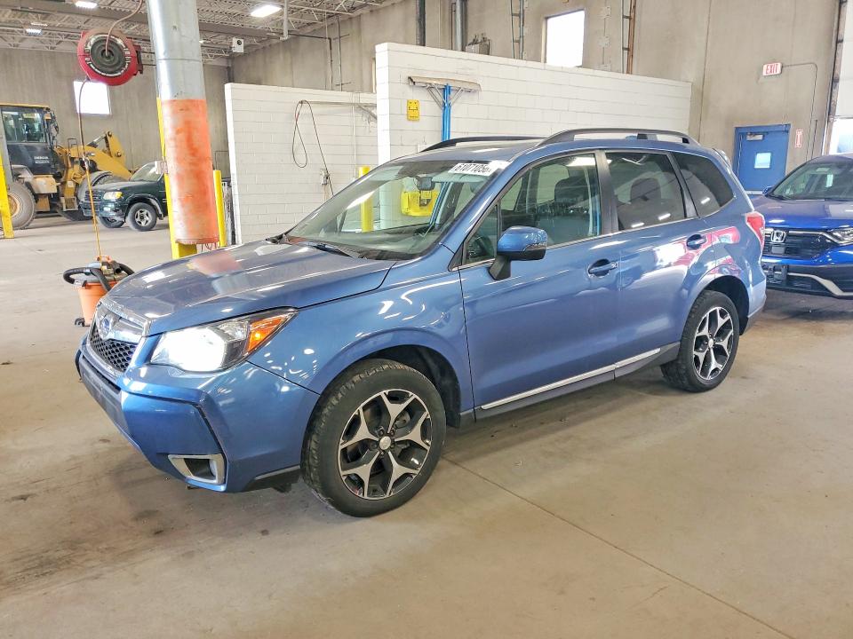 2016 Subaru Forester VIN JF2SJGVC8GH498740 COPART salvage auction — REAR END, Mn - Cert Of Title-Salvage, sold $1,350 on 2026-07-28 (photo 1)