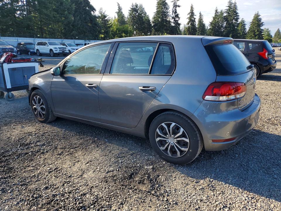 2012 Volkswagen Golf VIN WVWDB7AJ8CW196928 COPART salvage auction — FRONT END, Salvage Title, sold $1,100 on 2026-07-17 (photo 2)