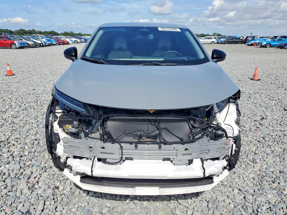 2024 Nissan Ariya VIN JN1AF0BA9RM435326 COPART salvage auction — FRONT END, Fl - Cert Of Title Slvg Rebuildable, sold $50 on 2026-07-31 (photo 5)