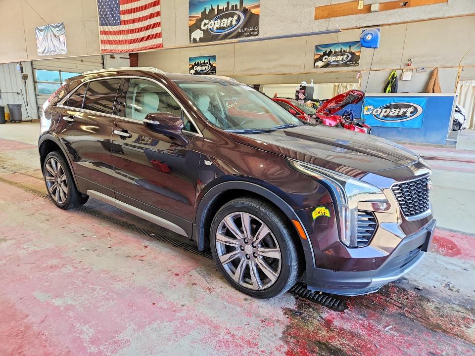 2021 Cadillac Xt4 VIN 1GYFZDR40MF055834 COPART salvage auction — FRONT END, Ny - Mv-907A Salvage Certificate, sold $4,250 on 2026-08-24 (photo 4)