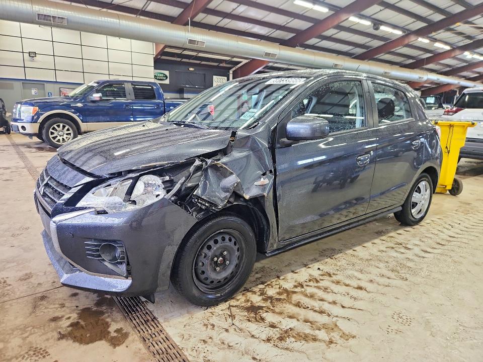 2024 Mitsubishi Mirage VIN ML32AUHJ5RH028386 COPART salvage auction — FRONT END, NJ - CERTIFICATE OF TITLE (P), sold $6,700 on 2026-07-13 (photo 1)