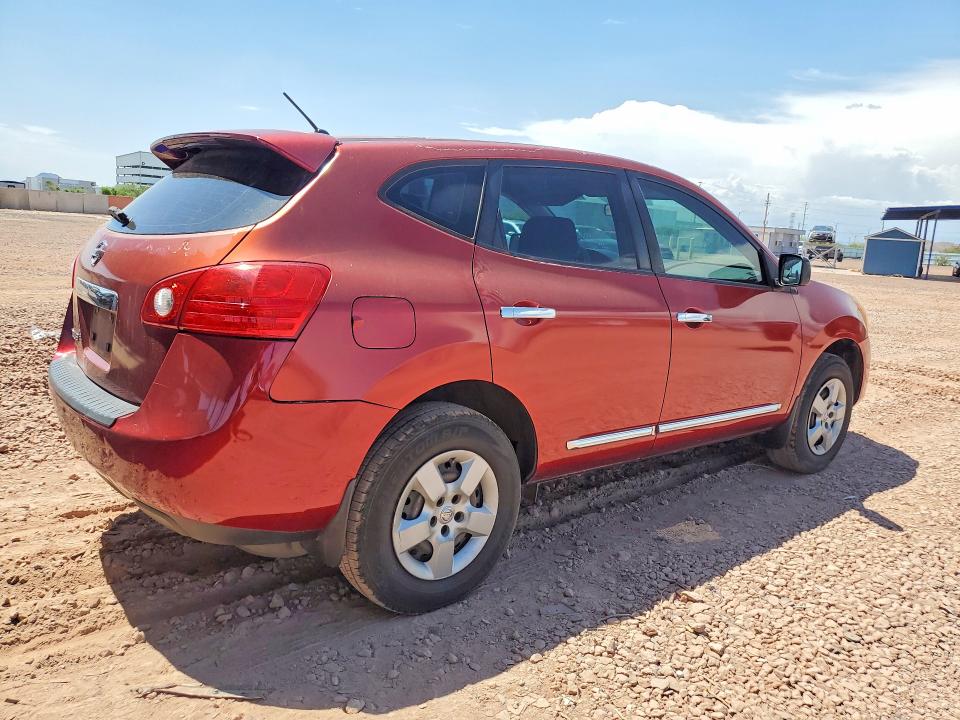 2012 Nissan Rogue sport VIN JN8AS5MT3CW266716 COPART salvage auction — REAR END, Az - Cert Of Title - Salvage, sold $175 on 2026-07-28 (photo 3)