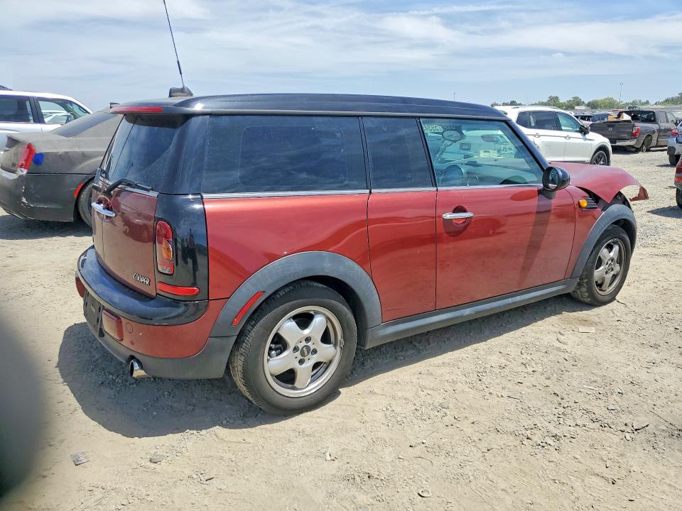 2010 Mini Cooper VIN WMWML3C51ATX38680 COPART salvage auction — FRONT END, Ca - Salvage Certificate, sold $100 on 2026-08-06 (photo 3)