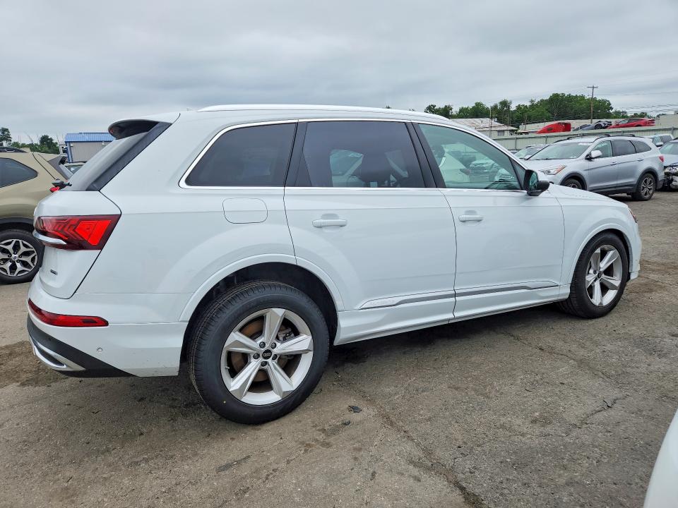 2022 Audi Q7 VIN WA1LJBF7XND019675 COPART salvage auction — FRONT END, Pa - Certificate Of Salvage, sold $22,300 on 2026-07-14 (photo 3)