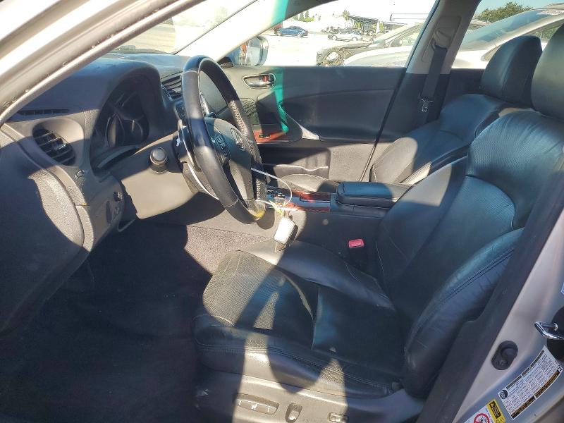 2007 Lexus Is 250 VIN JTHCK262475014703 COPART salvage auction — FRONT END, CA - SALVAGE CERTIFICATE, sold $15 on 2026-07-30 (photo 7)