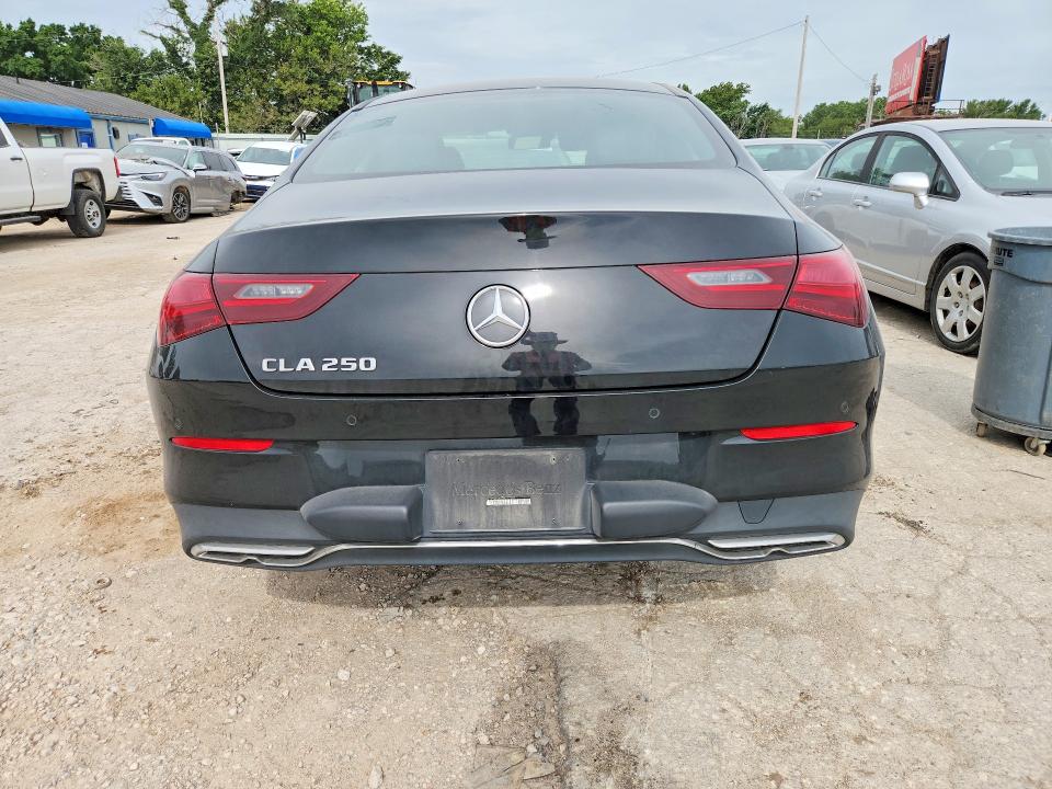 2025 Mercedes-benz Cla-class VIN W1K5J4GBXSN517285 COPART salvage auction — FRONT END, IN - CERTIFICATE OF TITLE, sold $14,300 on 2026-07-08 (photo 6)