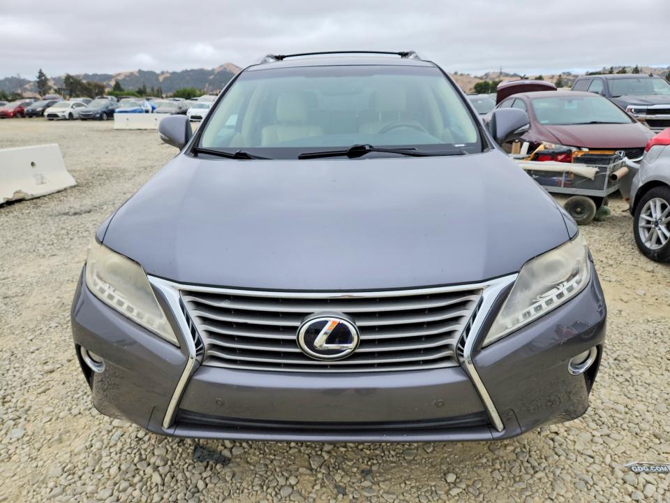 2013 Lexus Rx 450h VIN JTJBC1BA1D2437153 COPART salvage auction — REAR END, Ca - Salvage Certificate, sold $3,850 on 2026-07-07 (photo 5)
