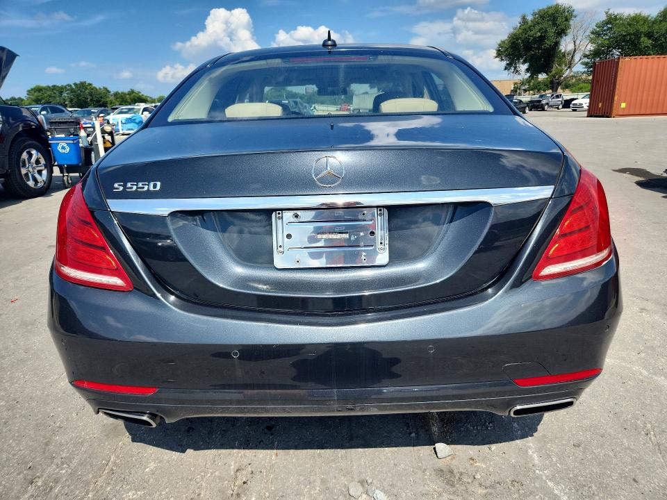 2015 Mercedes-benz S-klasse VIN WDDUG8CB0FA136887 COPART salvage auction — FRONT END, Fl - Certificate Of Title (P), sold $7,700 on 2026-08-10 (photo 6)