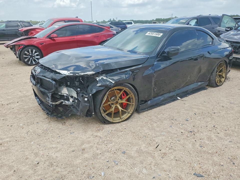 2023 BMW M2 VIN 3MW53CM08P8D25842 COPART salvage auction — FRONT END, Fl - Cert Of Title Slvg Rebuildable, sold $16,300 on 2026-07-31 (photo 1)
