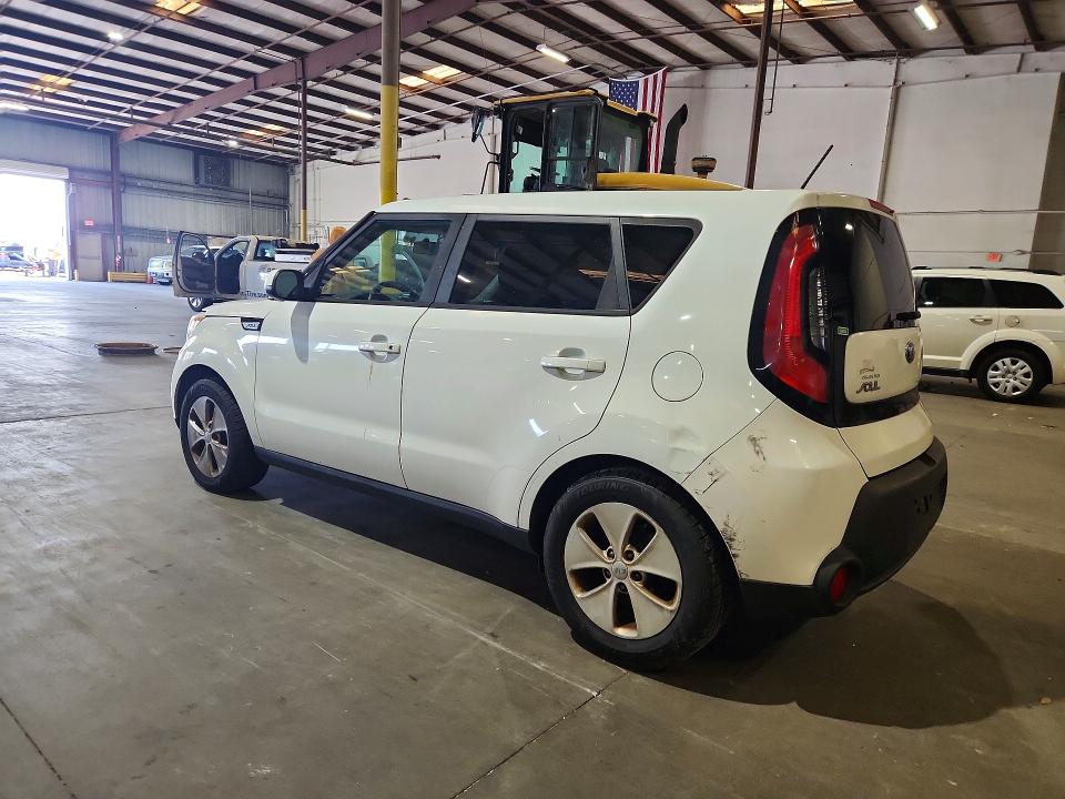 2016 Kia Soul VIN KNDJN2A23G7407572 COPART salvage auction — REAR END, Fl - Certificate Of Title, sold $975 on 2026-07-20 (photo 2)