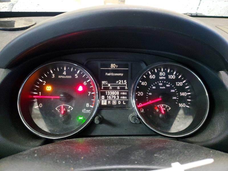 2012 Nissan Rogue VIN JN8AS5MV9CW354672 COPART salvage auction — FRAME DAMAGE, VA - CERTIFICATE OF TITLE, sold $125 on 2026-07-28 (photo 9)