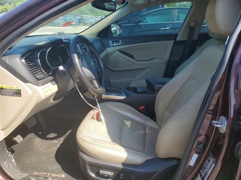 2013 Kia Optima VIN 5XXGN4A70DG247817 COPART salvage auction — FRONT END, Fl - Cert Of Title-Rebuildable Slvg, sold $425 on 2026-07-09 (photo 7)