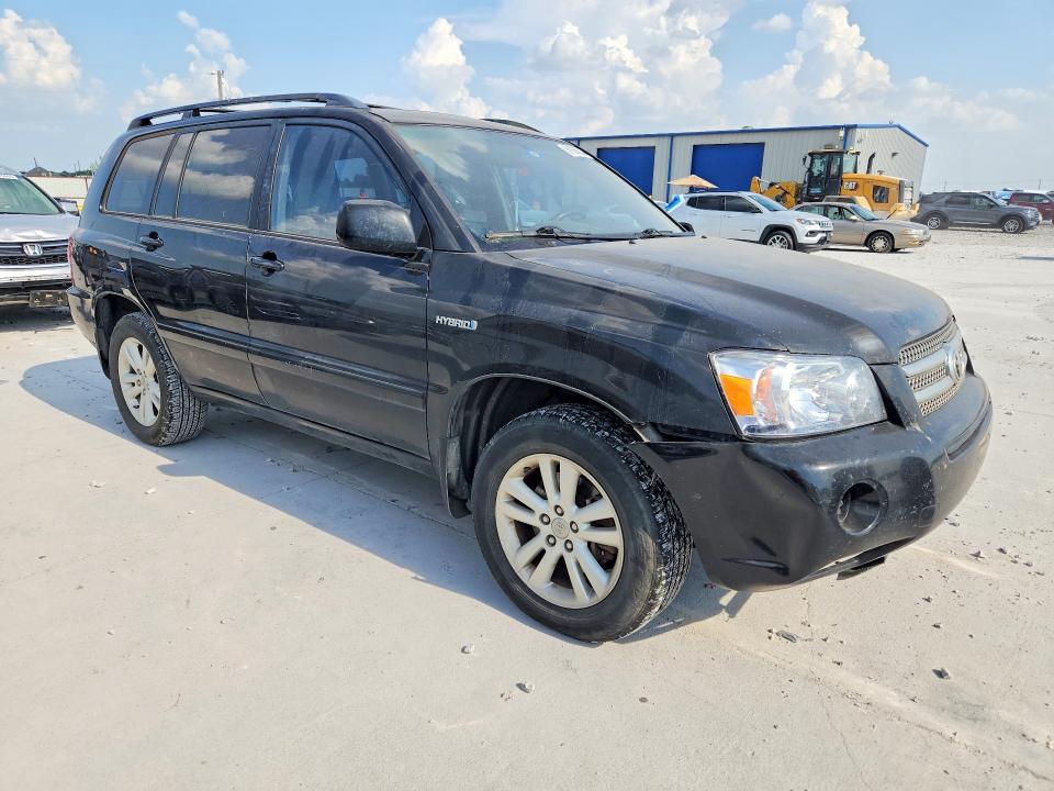 2006 Toyota Highlander hybrid VIN JTEEW21A260021976 COPART salvage auction — FRONT END, TX - CERTIFICATE OF TITLE, sold $175 on 2026-07-28 (photo 4)