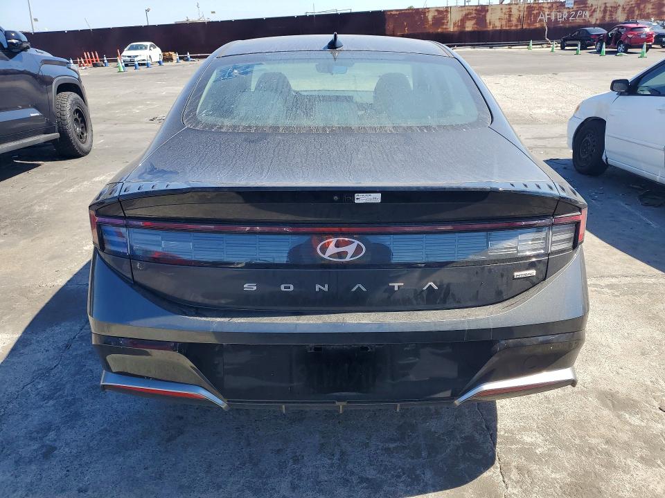 2024 Hyundai Sonata VIN KMHL64JA8RA421686 COPART salvage auction — FRONT END, Ca - Salvage Certificate, sold $200 on 2026-07-24 (photo 6)