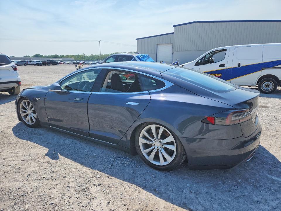 2015 Tesla Model s VIN 5YJSA1H24FFP70679 COPART salvage auction — MECHANICAL, NY - CERTIFICATE OF TITLE, sold $1,800 on 2026-07-20 (photo 2)