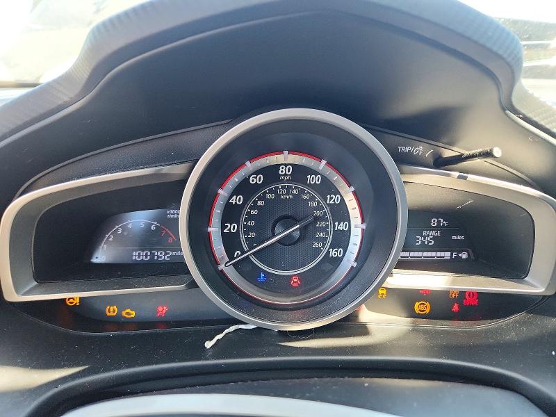 2016 Mazda 3 VIN JM1BM1W73G1293257 COPART salvage auction — FRONT END, Ca - Salvage Certificate, sold $600 on 2026-07-22 (photo 9)