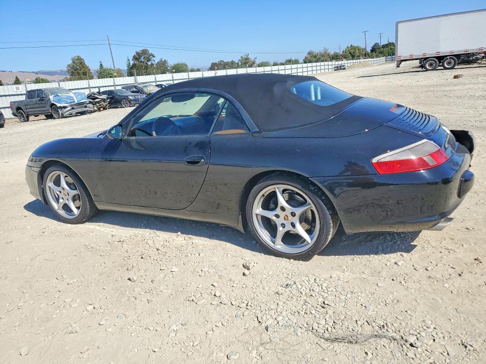 2003 Porsche 911 VIN WP0CA29983S650209 COPART salvage auction — REAR END, Ca - Salvage Certificate, sold $5,900 on 2026-08-11 (photo 2)