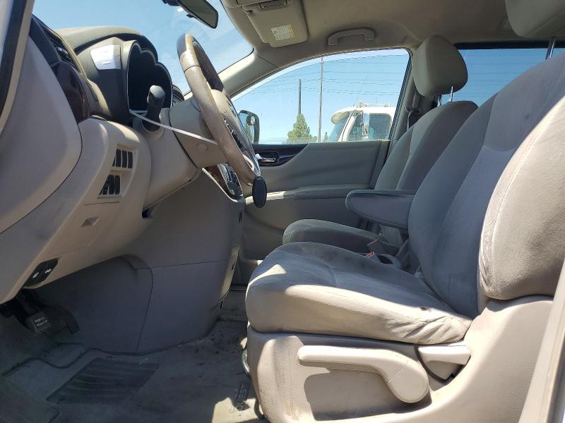 2012 Nissan Quest VIN JN8AE2KP1C9049174 COPART salvage auction — NORMAL WEAR, Ca - Dis/Dlr/Exp Only Clean Title, sold $150 on 2026-07-28 (photo 7)