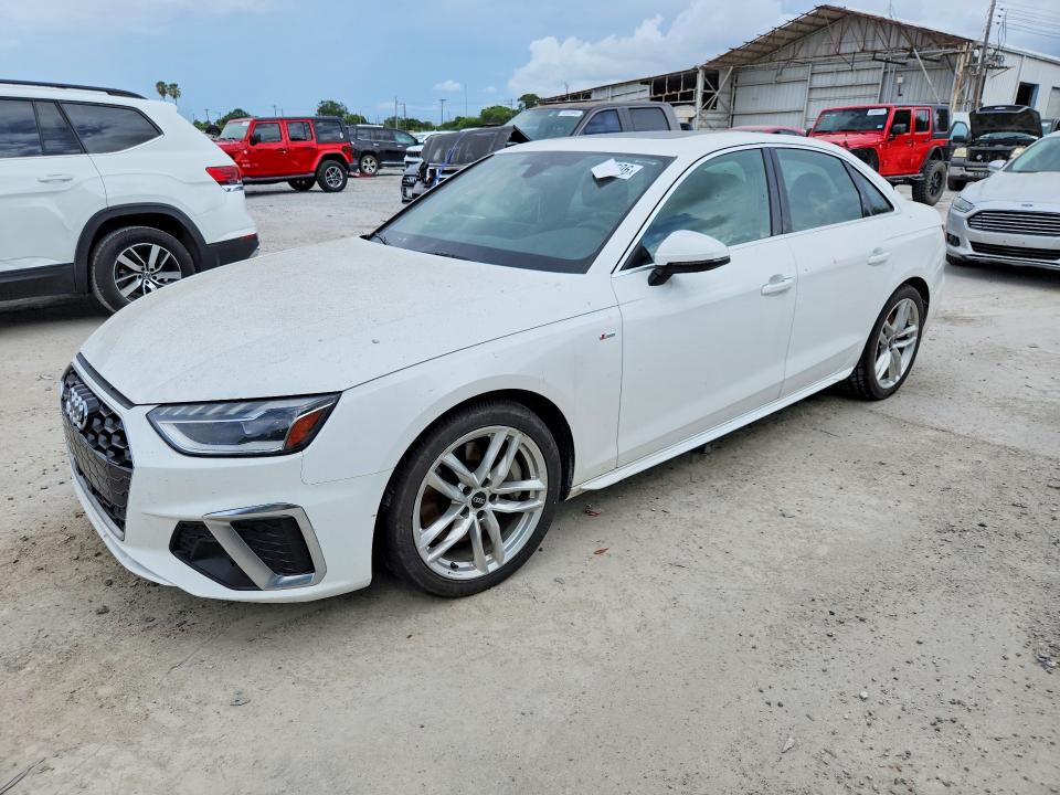 2023 Audi A4 VIN WAUEAAF43PN006842 — COPART salvage auction photo