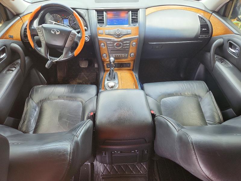 2014 Infiniti Qx80 VIN JN8AZ2NE1E9063562 COPART salvage auction — NORMAL WEAR, Tx - Certificate Of Title, sold $2,200 on 2026-07-25 (photo 8)