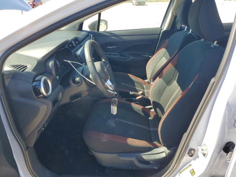 2025 Nissan Versa VIN 3N1CN8FV2SL834148 COPART salvage auction — FRONT END, Or - Certificate Of Title (P), sold $11,500 on 2026-07-06 (photo 7)