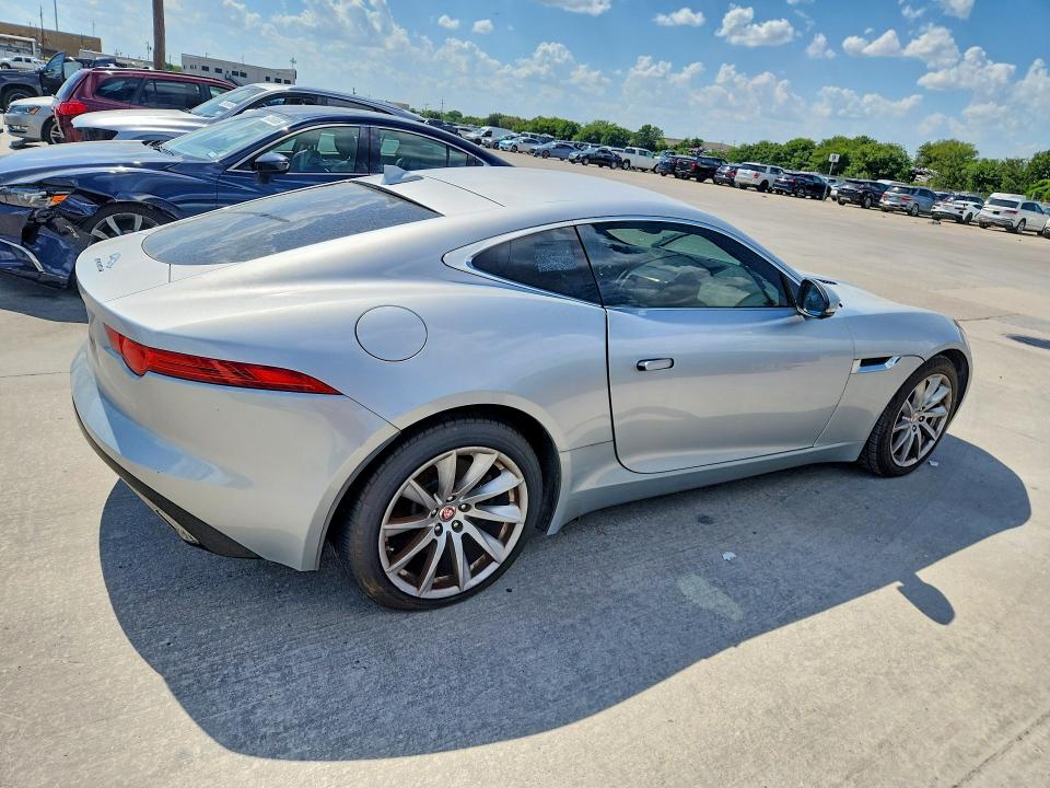 2017 Jaguar F-type VIN SAJWA6ATXH8K36916 COPART salvage auction — MECHANICAL, Tx - Certificate Of Title (P), sold $8,600 on 2026-07-30 (photo 3)