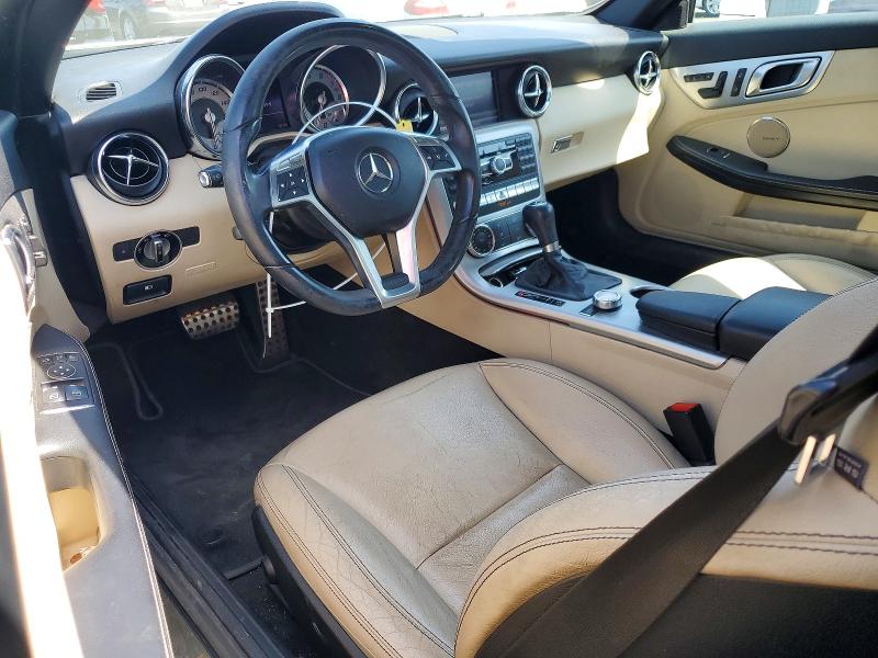 2013 Mercedes-benz Slk-klasse VIN WDDPK4HA2DF050758 COPART salvage auction — FRONT END, CA - SALVAGE CERTIFICATE, sold $2,100 on 2026-07-27 (photo 8)