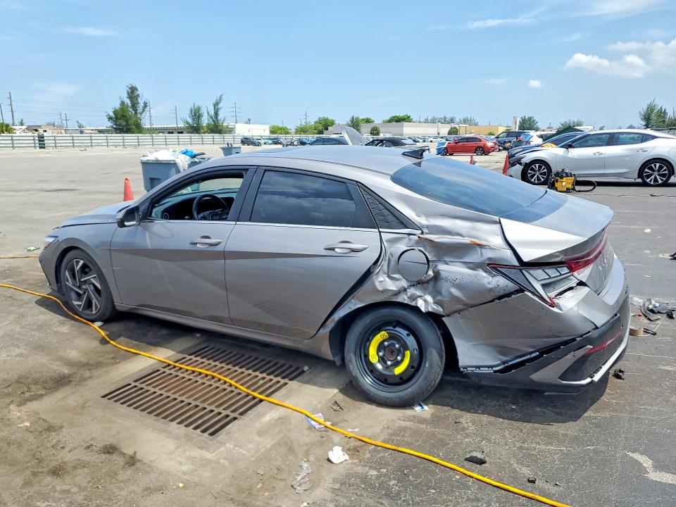 2024 Hyundai Elantra VIN KMHLP4DG9RU729445 COPART salvage auction — SIDE, FL - CERTIFICATE OF DESTRUCTION, sold $5,900 on 2026-07-06 (photo 2)