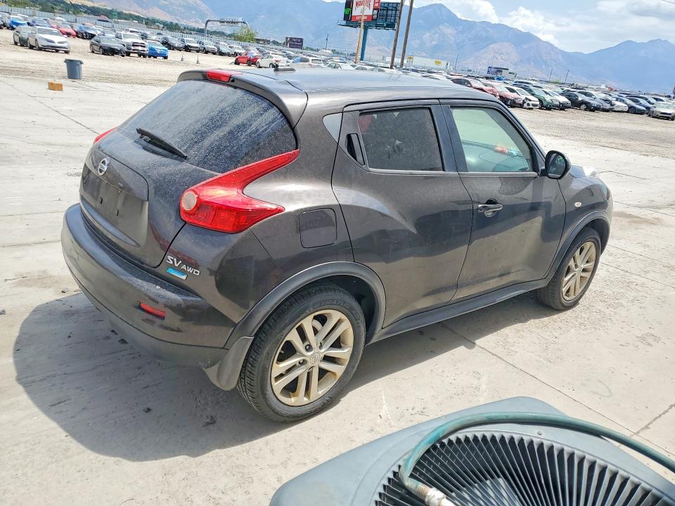 2013 Nissan Juke VIN JN8AF5MV3DT215046 COPART salvage auction — SIDE, Ut - Salvage Certificate, sold $325 on 2026-08-24 (photo 3)