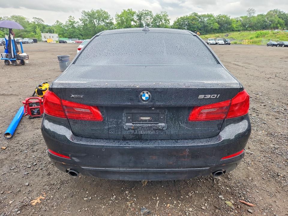 2018 BMW 5er VIN WBAJA7C51JWA72440 COPART salvage auction — FRONT END, NY - MV-907A SALVAGE CERTIFICATE, sold $1,900 on 2026-07-28 (photo 6)