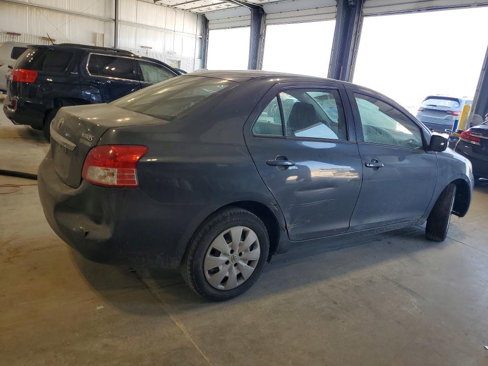 2012 Toyota Yaris VIN JTDBT4K30C1421164 COPART salvage auction — REAR END, Ne - Certificate Of Title, sold $725 on 2026-07-14 (photo 3)